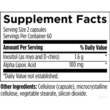Sensitol - Designs for Health - Insulin, Blood Sugar and Androgen Support